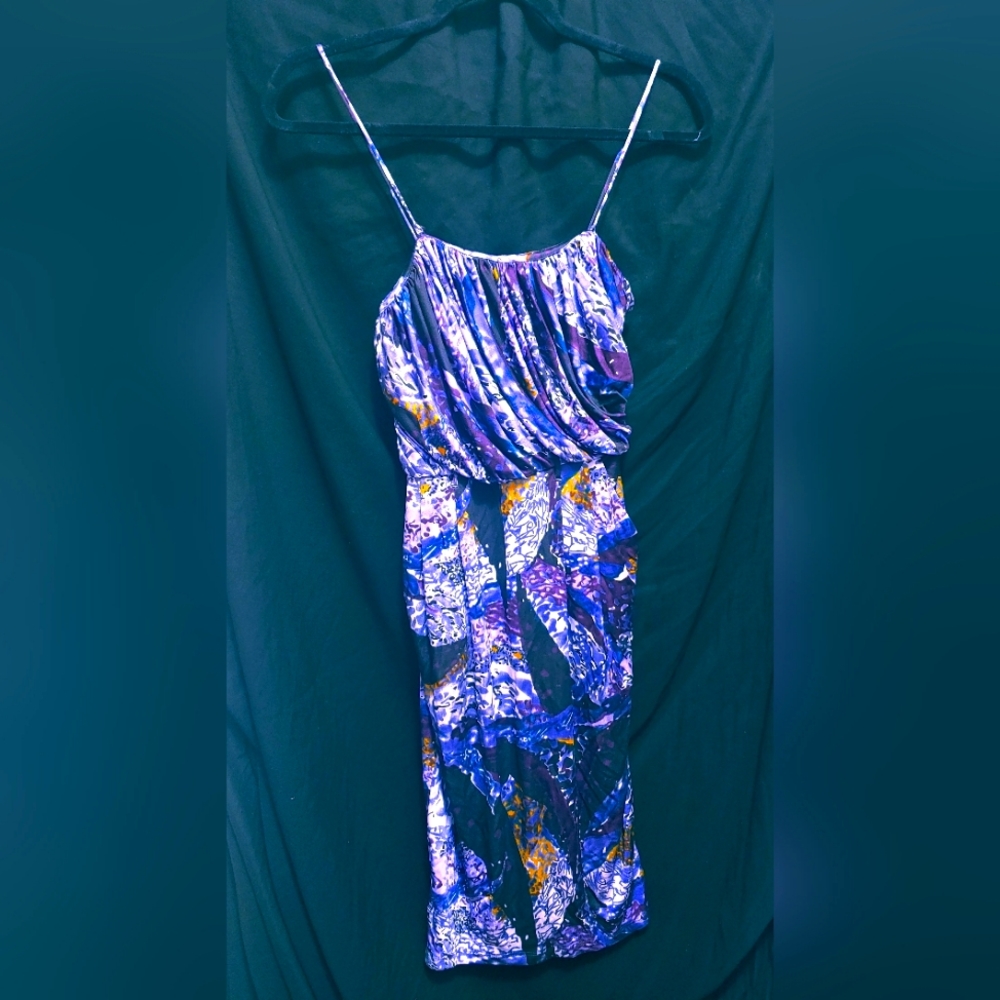 Catherine Malandrino Purple dress with pockets